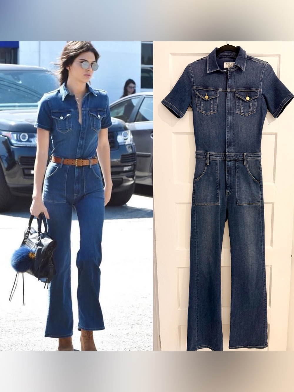 Frame Denim Jumpsuit Jeans Small 27 Worn Once!